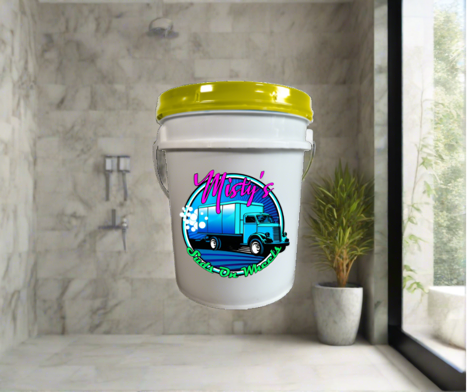 5 gallon bucket of body wash
